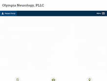 Tablet Screenshot of olyneuro.com